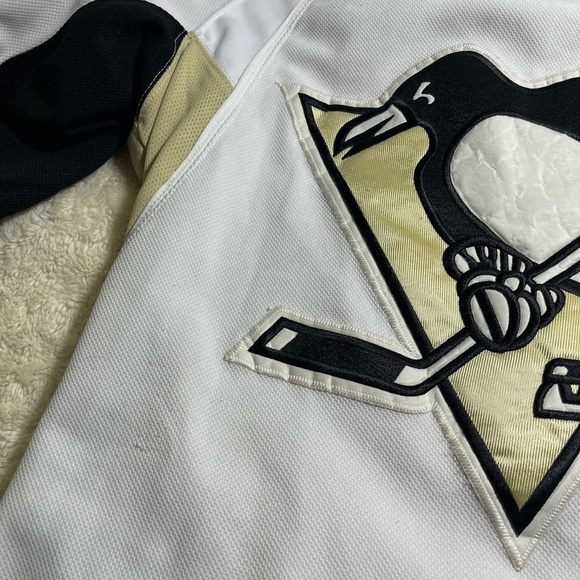 Reebok Black and White Jerseys Classic Pittsburgh Penguins Style - Picture 5 of 16
